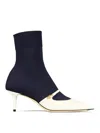 Jimmy Choo Carolyn Ankle Boot 60 In Dark Blue