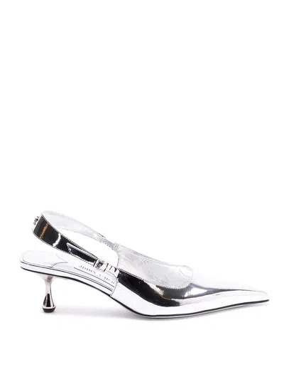 Jimmy Choo Amel High-heeled Sandals In Silver