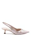 Jimmy Choo Pointed High-heeled Sandals In White