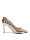 Jimmy Choo Romy 85 Pumps In Gold