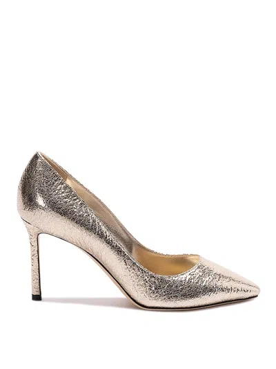 Jimmy Choo Romy 85 Pumps In Gold