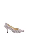 Jimmy Choo Sequined Pointed High Heels In Multicolour