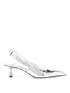 Jimmy Choo Slingback Dã©collet In Plata