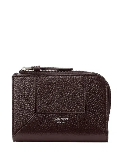Jimmy Choo Zip-around Leather Wallet
