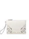 Jimmy Choo Zip Flat Clutch Bag