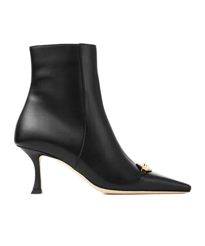 Jimmy Choo Women's Ryker Leather Ankle Boots In Black
