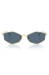 Jimmy Choo Zoey 55mm Geometric Sunglasses In Black