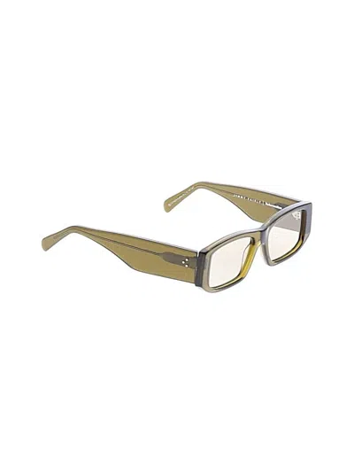 Pre-owned Jimmy Fairly Sunglasses In Tan