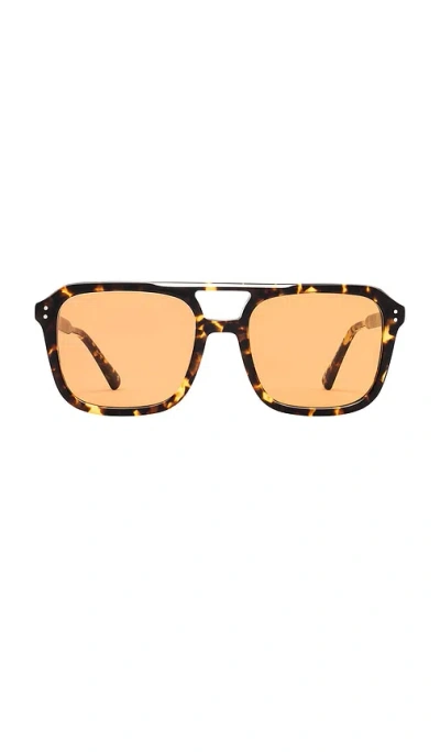 Jimmy Fairly The Elma Sunglasses In Yellow Tortoise
