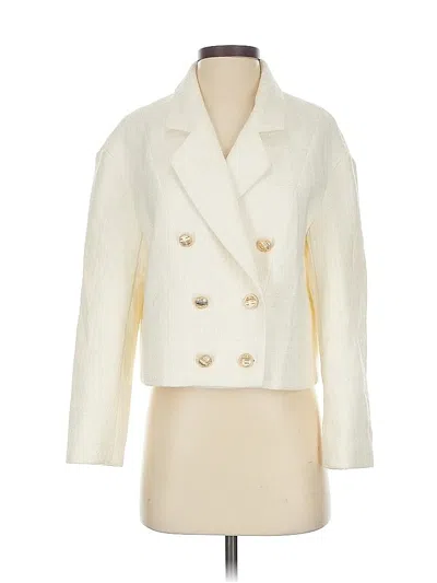 Pre-owned J.ing Blazer Jacket In White