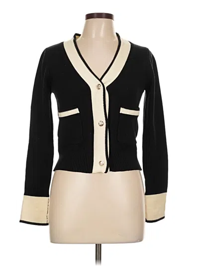 Pre-owned J.ing Cardigan Sweater In Black