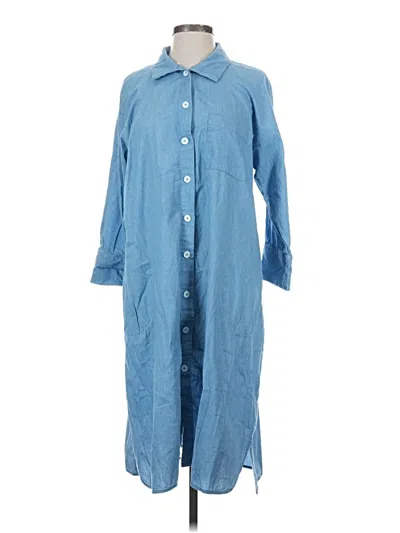 Pre-owned J.ing Casual Dress In Blue