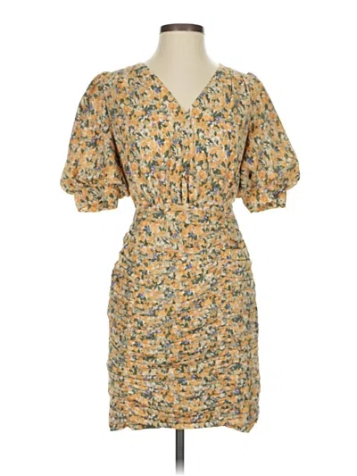 Pre-owned J.ing Casual Dress In Yellow