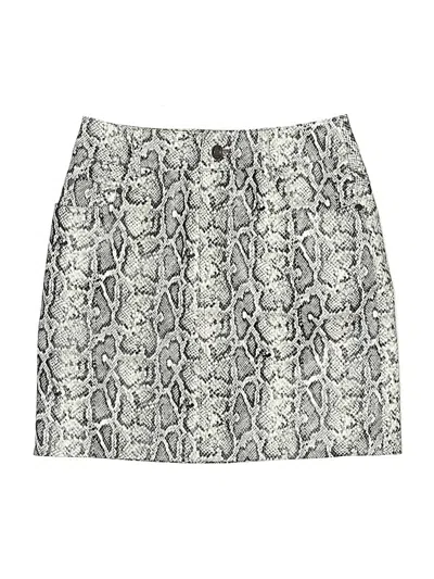 Pre-owned J.ing Casual Skirt In Gray