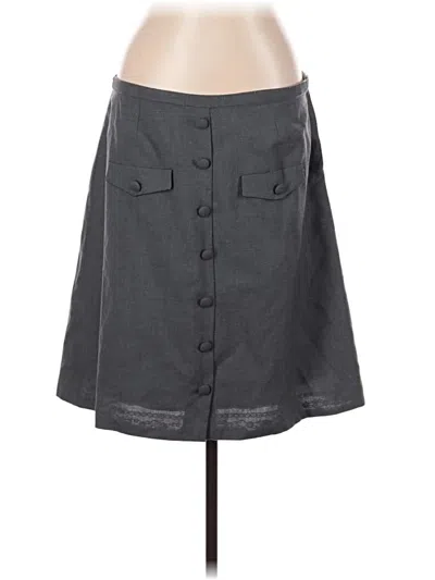 Pre-owned J.ing Casual Skirt In Gray