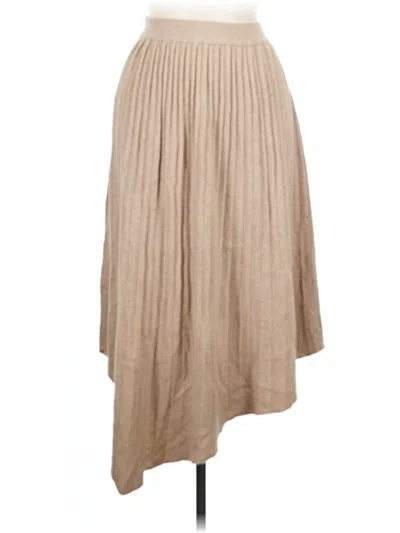Pre-owned J.ing Casual Skirt In Tan