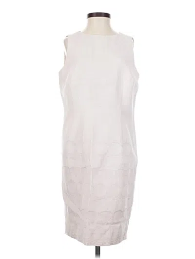 Pre-owned J.ing Cocktail Dress In White