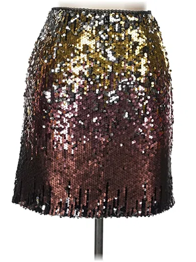 Pre-owned J.ing Formal Skirt In Gold