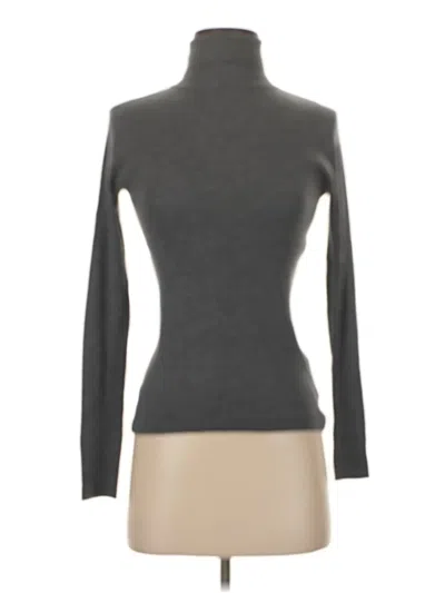 Pre-owned J.ing Long Sleeve Turtleneck In Gray