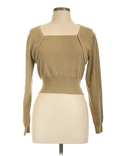 Pre-owned J.ing Pullover Sweater In Tan