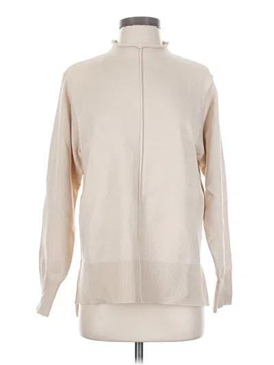 Pre-owned J.ing Turtleneck Sweater In Tan
