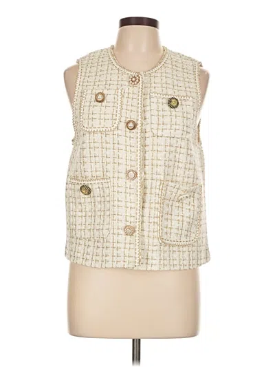 Pre-owned J.ing Vest In White