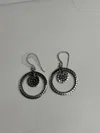 Jinja Jewelry Women's Classic Bali Earrings In Silver In Black