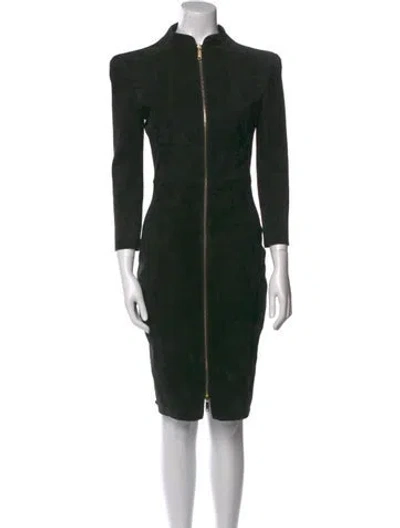 Pre-owned Jitrois Lambskin Midi Length Dress In Multi