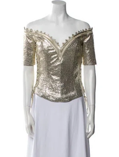 Pre-owned Jitrois Late 2000's - Early 2010's Leather Top