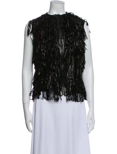 Pre-owned Jitrois Vintage 2000's Vest In Black