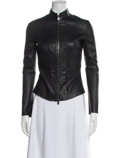 Pre-owned Jitrois Vintage Late 2000's - Early 2010's Biker Jacket In Black