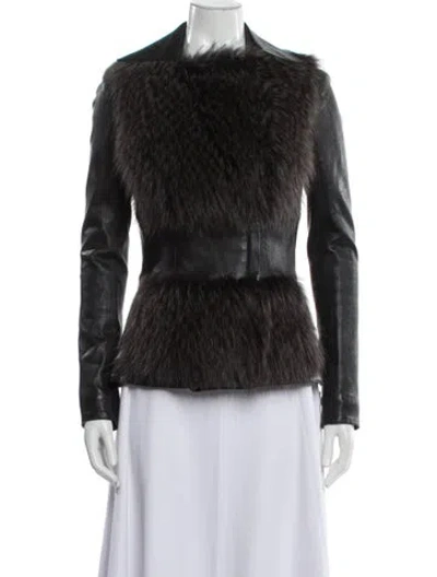 Pre-owned Jitrois Vintage Late 2000's - Early 2010's Fur Jacket In Multi