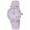Jivago Women's Pink Mop Dial Watch In Purple