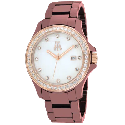 Jivago Diamond-set Ceramic Watch In Pink