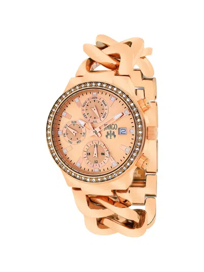 Jivago Levley 38mm Watch In Gold