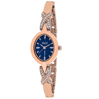 Jivago Via Watch In Rose Gold
