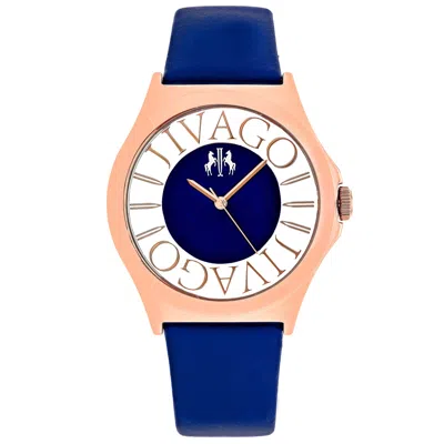 Jivago Women's Blue Dial Watch