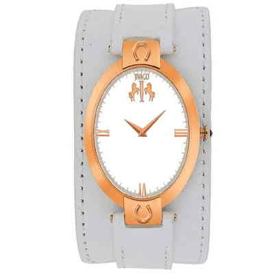 Jivago Women's Good Luck Silver Oval 30mm In Gold
