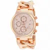 Jivago Women's Rose Gold Dial Watch In Multi