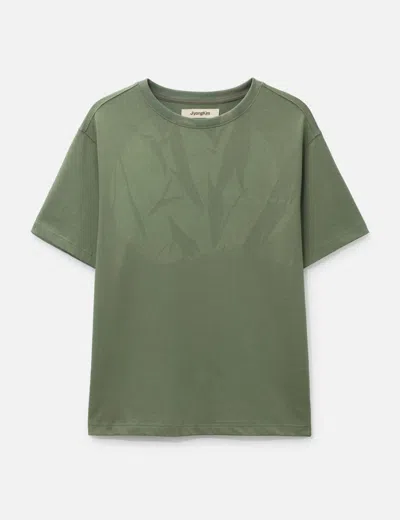 Jiyong Kim X Hypebeast Exclusive Sunbleach T-shirt In Green