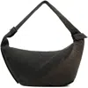 Jiyongkim Black & Khaki Sun-bleached Bag In Black