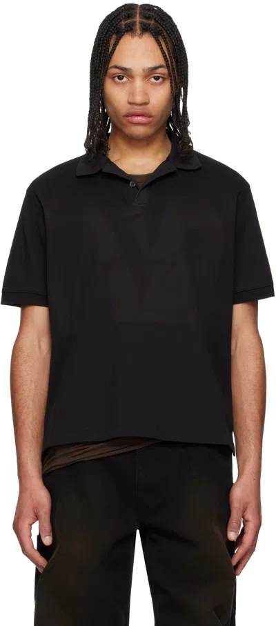 Jiyongkim Black Sun-bleached Pack Polo
