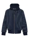 Jiyongkim Bleached-effect Jacket In Black
