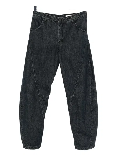 JIYONGKIM CURVED JEANS
