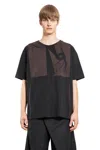 Jiyongkim Sunbleached Pack T-shirt In Black