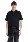 Jiyongkim Man Black T-shirts & Tank Tops In Black