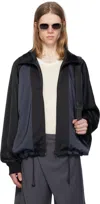 Jiyongkim Draped Jacket In Black
