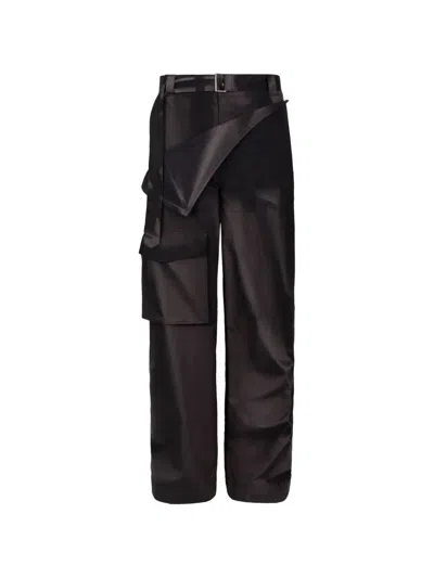 Jiyongkim Quilted Trousers In Black