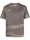 Jiyongkim Sun Bleached T-shirt In Grau