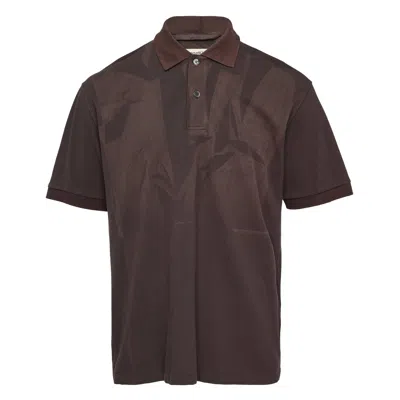 Jiyongkim Sun-bleached Pack Polo T-shirt In Brown
